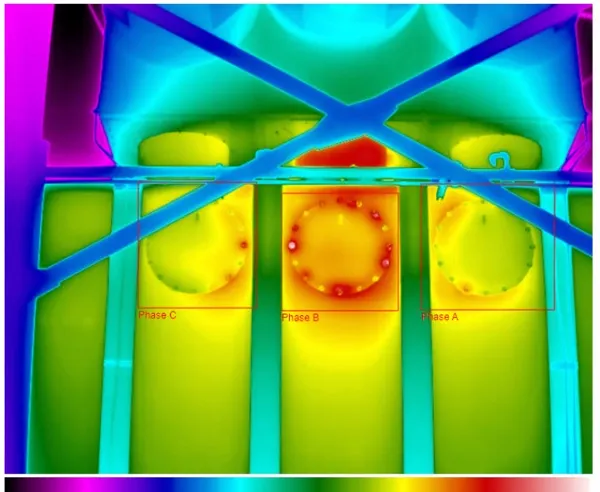Xi410 적외선 카메라를 활용한 느슨한 접속부 및 팬 오작동 감지