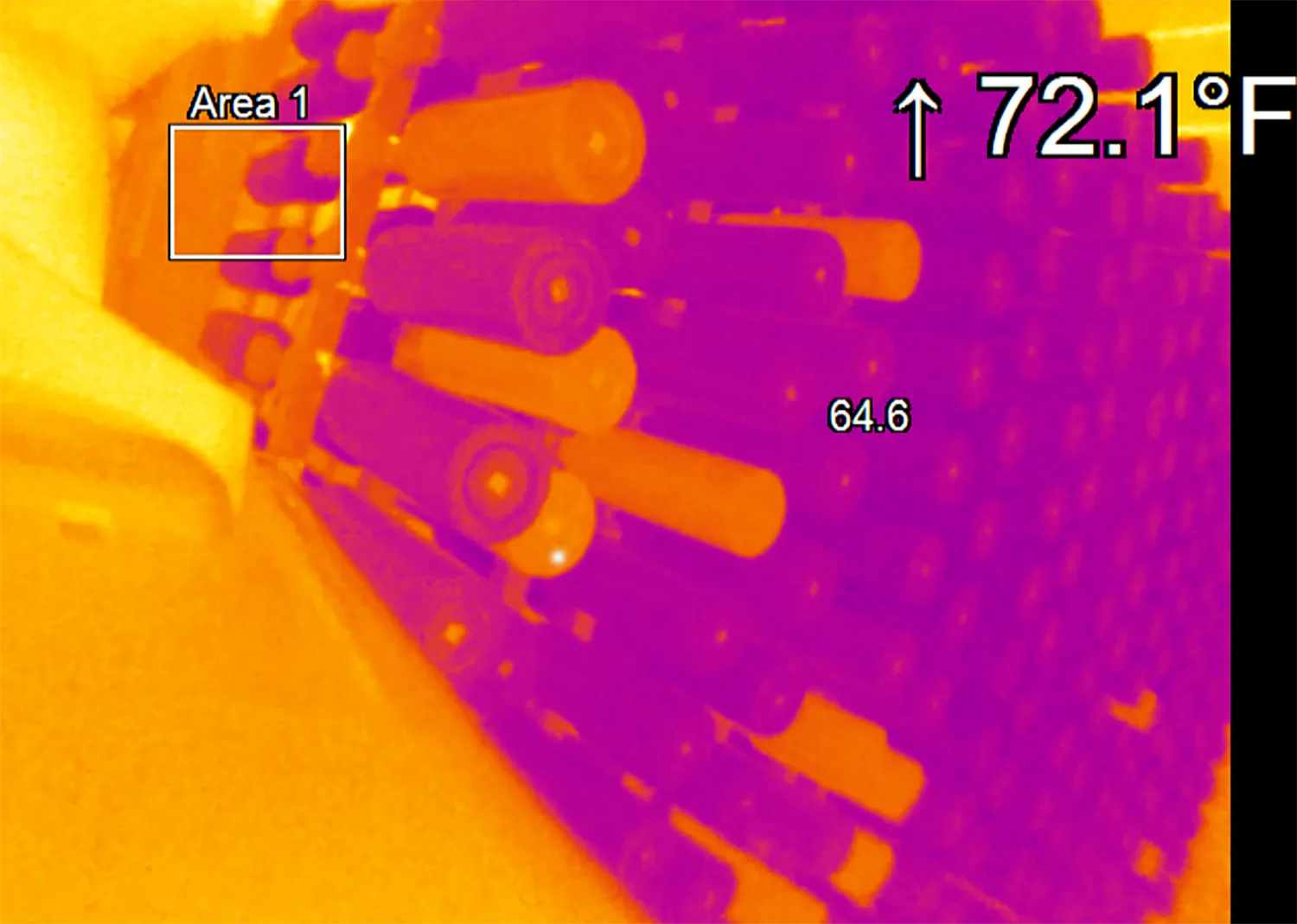적외선 카메라 모니터링을 통한 폐기물 및 가동 중단 시간 감소